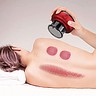 Вакуумний масажер для тіла з інтенсивним зігріванням, від мережі, Червоний / Антицелюлітний масажер для тіла, фото 7