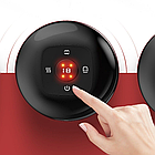 Вакуумний масажер для тіла з інтенсивним зігріванням, від мережі, Червоний / Антицелюлітний масажер для тіла, фото 5