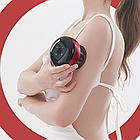 Вакуумний масажер для тіла з інтенсивним зігріванням, від мережі, Червоний / Антицелюлітний масажер для тіла, фото 3