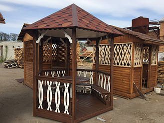 Беседка для дачи 7