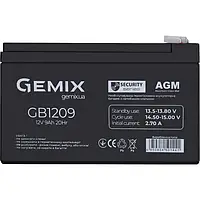 Аккумулятор для ИБП Gemix 12 V 9 Ah (GB1209) Security Series AGM