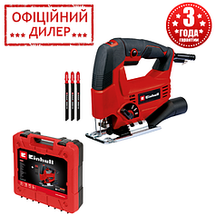 Электрический лобзик Einhell TC-JS 80/1 Kit (550 Вт, 20 мм, Кейс) Электролобзик для дома и дачи