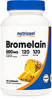 Бромелайн (Bromelain) Nutricost, США 500 мг 120 капсул
