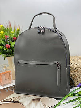 Жіночий рюкзак міський на блискавці з кишенею 25*28 см штучна шкіра Nata