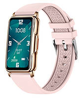 Умные часы женские смарт фитнес браслет розовый X80 Pink Nestore Розумний годинник жіночий смарт фітнес