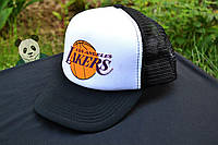 Летняя кепка с сеткой сзади (Лейкерс) Lakers, на каждый день