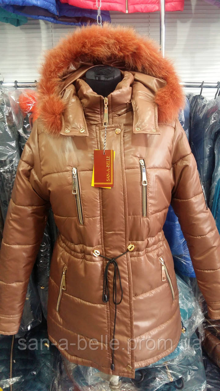 Сезонная распродажа! Куртка женская зимняя модель Парка Лаке - фото 1 - id-p366627650