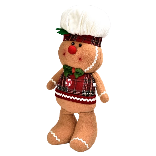 У Нас: Новорічна фігурка "Gingerbread Man" Stenson R90630 380мм -OK