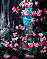Картина по номерам Ideyka Прекрасные розы 40*50 см