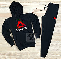 Спортивный костюм для мужчин с капюшоном (Рибок) Reebok, трикотажный