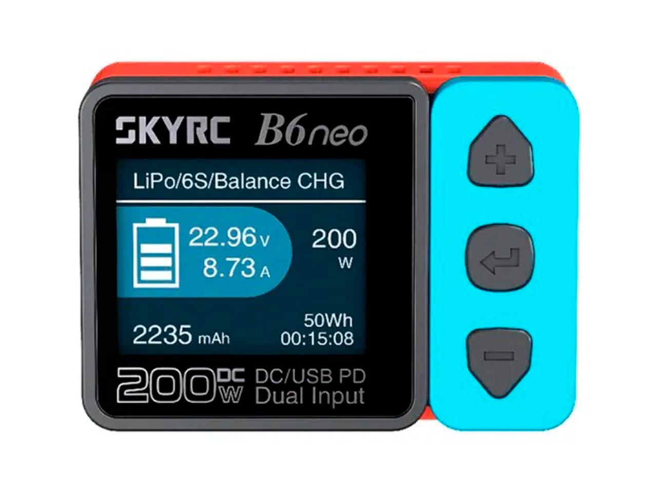 Зарядний пристрій без блоку живлення SkyRC B6neo 80W/200W