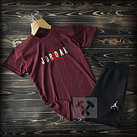 Летний набор футболка и шорты для мужчин (Джордан) Jordan, Турецкий хлопок