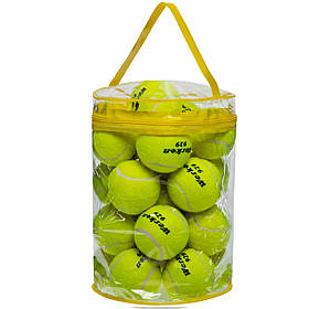 М'яч для великого тенісу Werkon 9573-24 24шт салатовий