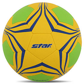 М'яч для гандбола STAR PROFESSIONAL MATCH HB432 No2 жовтий-салатовий