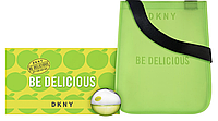 DKNY Be Delicious set edp 30 ml + сумка (дизайн коробки может отличаться)