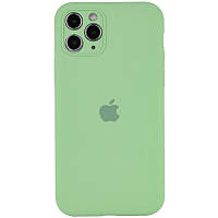 Чехол на Apple iPhone 12 Pro Max / для айфон 12 про макс силиконовый АА Серый / Lavender Мятный / Mint