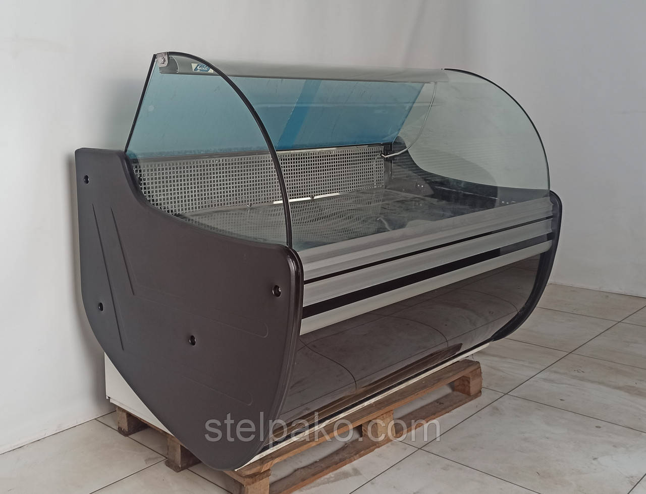 Холодильна гастрономічна вітрина "Cold W15SGSP" 1.5 м., (Польща), (+2° +8°), викладка 72 см., Б/у, фото 1