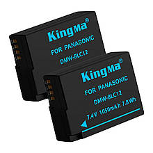 2-Pack KingMa Panasonic DMW-BLC12 комплект з 2 акумуляторів