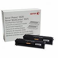 Картридж Xerox PH3020/WC3025 Black (2*1500 стр) Двойная упаковка