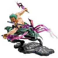 Фигурка (статуэтка) Ророноа Зоро (Zoro) из аниме Ван Пис (One piece), коллекционная фигурка аниме