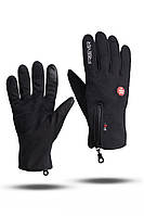 Горнолыжные перчатки (softshell) Freever UF 608 черные