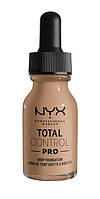 Тональна основа NYX Professional Total Control Pro Drop Foundation (13 мл) Medium Buff (TCPDF 10.5)