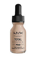 Тональна основа NYX Professional Total Control Pro Drop Foundation (13 мл) Porcelain (TCPDF 03)