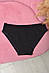 Труси жіночі однотонні чорного кольору р.S/M 169377S, фото 2