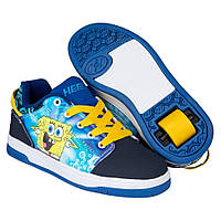 Роликові кросівки Heelys X SpongeBob Voyager Navy Yellow Sky Blue HES10491 (35)