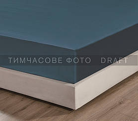 ARDESTO Простирадло на резинці Mix&Match, 160х200+30см, 100% бавовна, сатин, синій