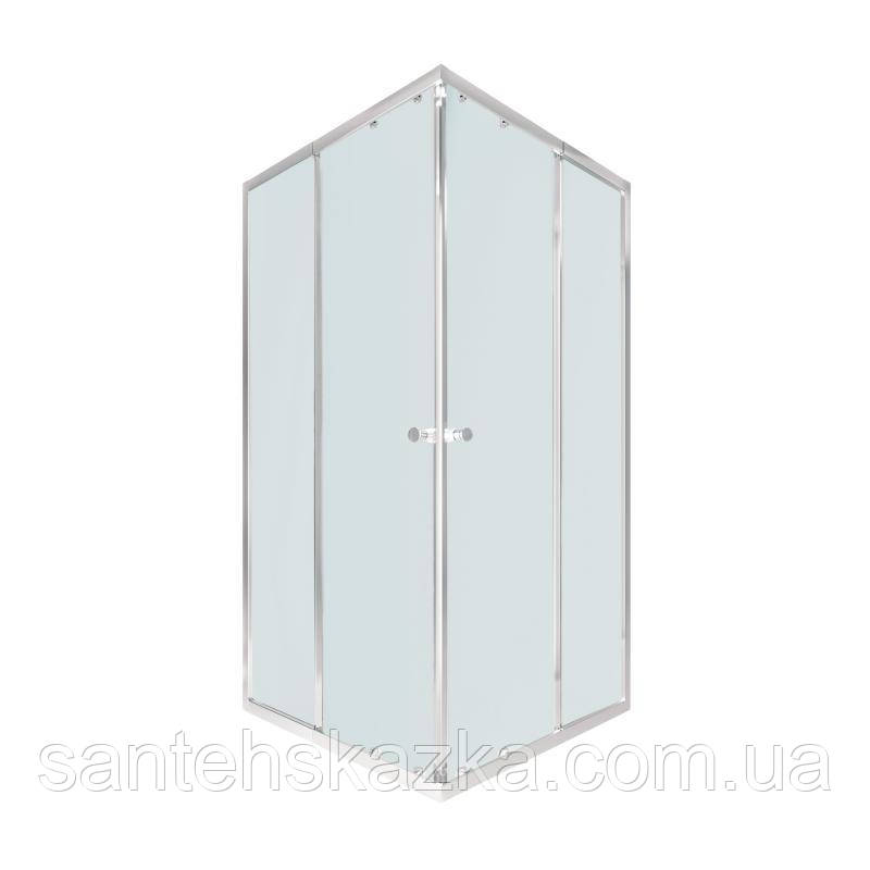 Душевая кабина Qtap Pisces CRM109-11SP5 90-105x90-105 см, стекло Pear 5 мм без поддона, фото 1