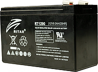 Аккумуляторная батарея Ritar RT1290 12V 9Ah AGM (RT1290)(797657418756)