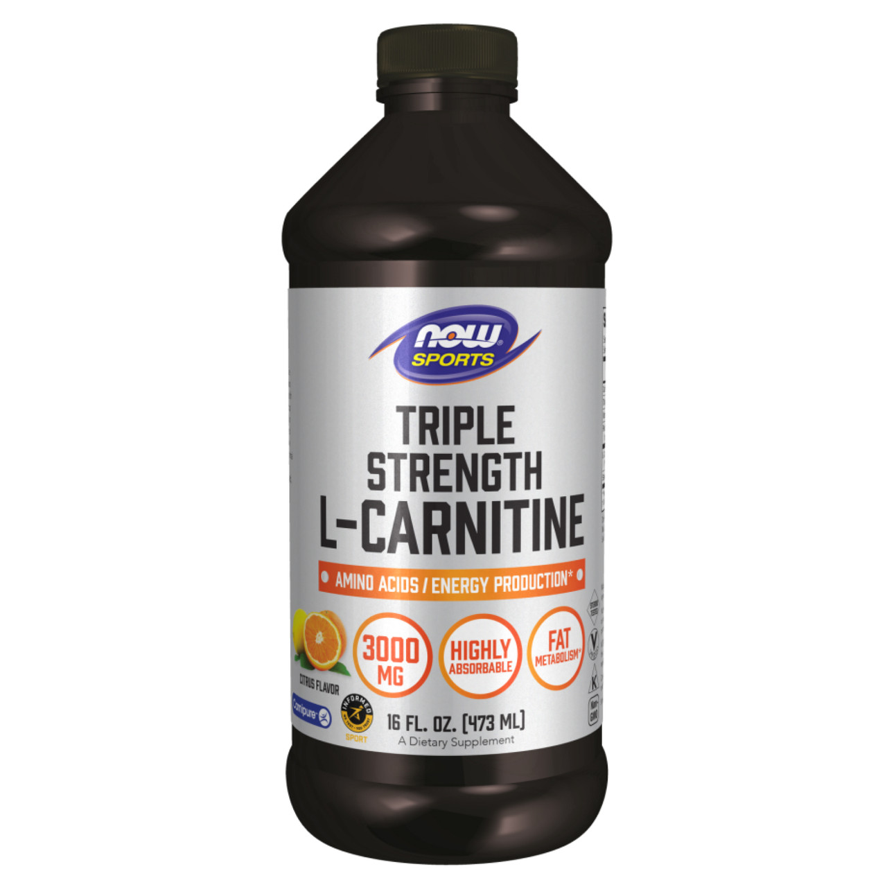 Carnitine Liquid 3000mg - 473ml, фото 1