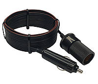 3 Метри. 12 Вольт. Подовжувач автомобільного прикуривача