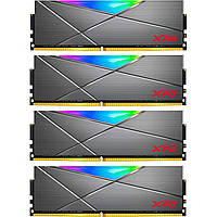 Модуль пам'яті Adata DDR4 64GB (4x16) 3600 MHz XPG Spectrix D50 RGB (AX4U360016G18I-QCTG50)