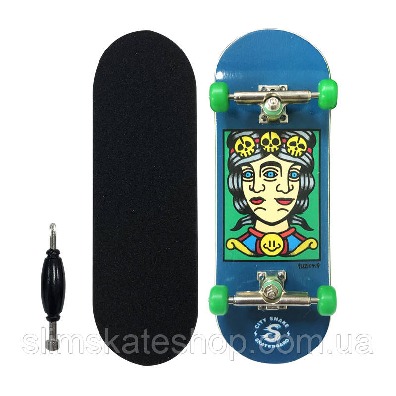 Професійний фінгерборд City Snake The Queen 32 x 98 мм