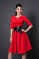 Платье мод 381-4 размер 44,46 красное