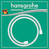 Душовий шланг hansgrohe Designflex 125 см білий матовий Matt White 28220700, фото 3