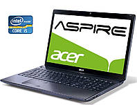 Ноутбук Acer Aspire 5750G / 15.6" (1366x768) TN / Intel Core i5-2450M (2 (4) ядра по 2.5 - 3.1 GHz) / 8 GB