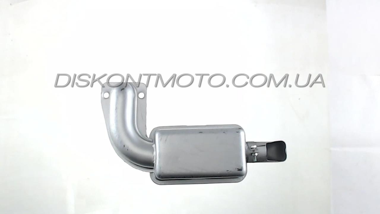 Глушник мотоблока 190N (12Hp) (плоский, кріплення на 2 болти) DIGGER