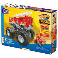 Конструктор Hot Wheels Mega Construx MEGA Bloks 5-Alarm Fire Monster Truck HHD19 284 дет.