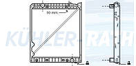 Радиатор подходит для Mercedes-Benz (9425001703 27378)