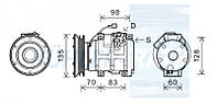 Компрессор для Caterpillar/Komatsu/John Deere (2013837 2316984 2457781 1761895 2597244 303-