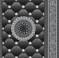 Шпалери Айлін чорний зі сріблом 1439 Континент 0,53х10,05 м