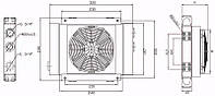 Масляный радиатор подходит для GR50S 24V нагнетат (860604)