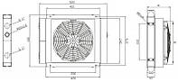 Масляный радиатор подходит для GR200D 230/400V вытяжка/тяга (860545)