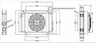 Масляный радиатор подходит для GR50S с байпасом 230В вытяжной (860601BP)