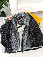 Палантин, шарф, платок LV Louis Vuitton теплый кашемировый, двусторонний