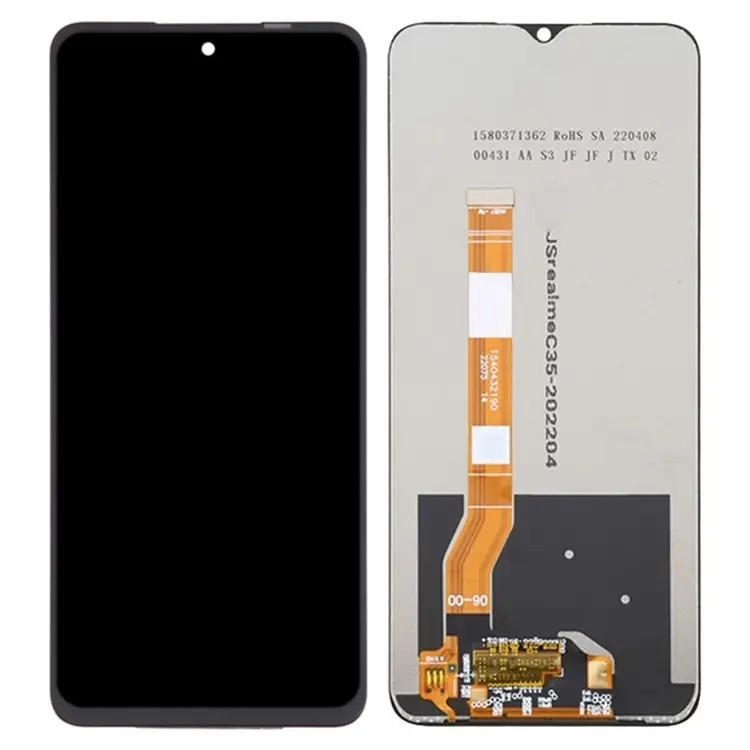 Дисплей Realme 10 Pro модуль в зборі з тачскріном, чорний