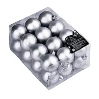 ХІТ Дня: Ялинкові новорічні кульки Stenson 8102-3 d3см наб/24шт !